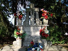 Memorial of soldiers fighting for the country and died in 1919