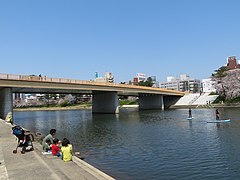 桜城橋（2020年4月撮影）