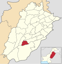 Distretto di Lodhran – Mappa