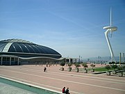 Palau San Jordi Torre Calatrava Barcelona