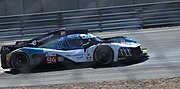 Thumbnail for File:Peugeot 9X8-Hybrid - Loic Duval, Gustavo Menezes &amp; Nico Mueller in the Esses at the 2023 Le Mans (53429540720).jpg