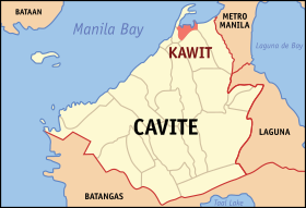Mapa a pakabirukan ti Kawit