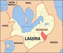 Majayjay na Laguna Coordenadas : 14°8'46.68"N, 121°28'22.44"E