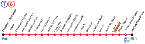 Plán Paris Tramway ligne 6.svg