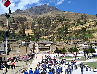 <span class="mw-page-title-main">Succha District</span> District in Ancash, Peru