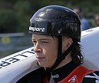 Čeština: Jan Pollert na Českém poháru ve vodním slalomu v Praze 2024 English: Czech Canoe Slalom Cup in Prague 2024 – Jan Pollert.