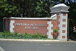 Pretoria High School for Girls Park Street Pretoria 001.jpg