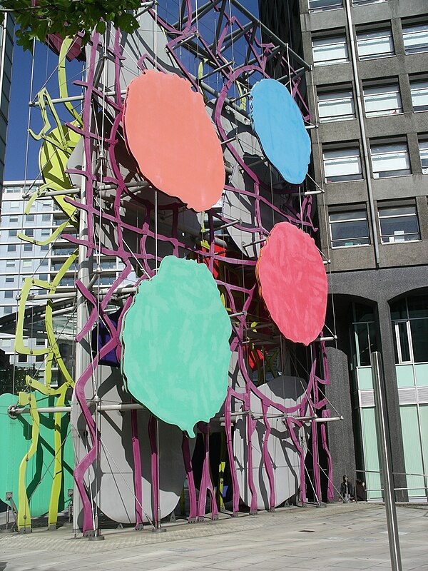 Public art by Patrick Heron in the Victoria area