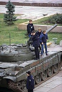 English: Tank of the times of the Great Patriotic War Русский: Танк времен Великой Отечественной войны