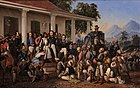 Capture of Prince Diponegoro, 1857.