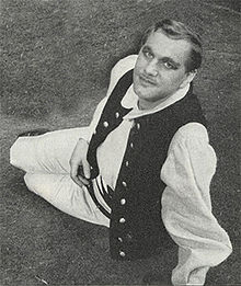 Ragnar Ulfung as Jenik in The Bartered Bride 1957. Ragnar Ulfung.jpg