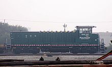 A Green Goat hybrid shunting locomotive RailPower Green Goat.jpg