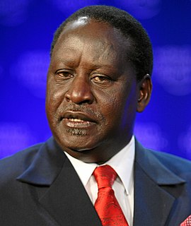 Raila Odinga Prime Minister of Kenya 2008–2013