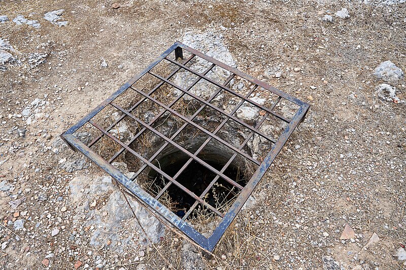 File:Remains of a rock-cut cistern on the Pnyx on September 19, 2020.jpg