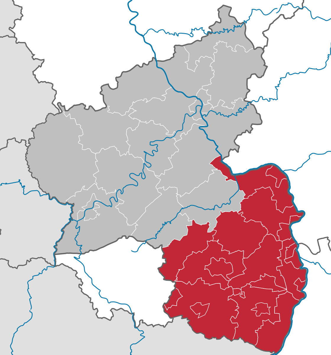 Rheinland pfalz карта