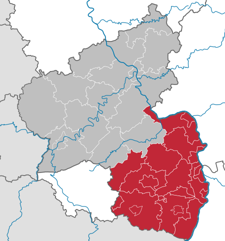 Rhineland Palatinate Regierungsbezirk Rheinhessen Pfalz