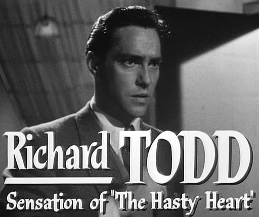 Richard Todd in Stage Fright trailer