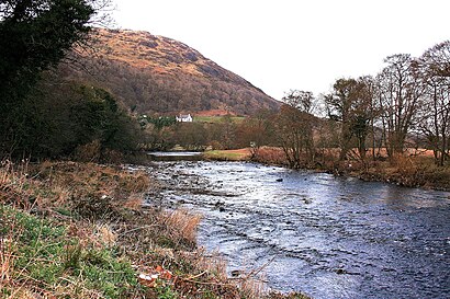 How to get to River Stinchar with public transport- About the place