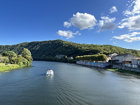 Rivière Lot à Douelle