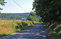 Čeština: Příjezd k Podražnici, části Horšovského Týnu English: Road to Podražnice, part of Horšovský Týn, Czech Republic.