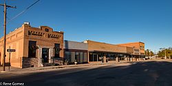 Downtown Roaring Springs, Texas