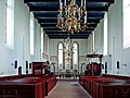 Interieur van de kerk van Ten Boer