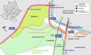 Rosenstein tunnel planning