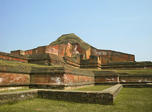 Ruins of Bhuddist Bihara - Somapura Mahavihara.jpg