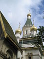 Russian church in Sofia, Bulgaria September 2005 6.jpg