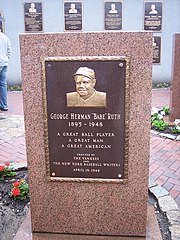Babe Ruth's Monument