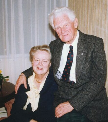 George and Ruth Stanley at home 1997