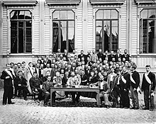 The founding congress of Social Democratic Party of Finland, Turku, July 1899. SDP 1899.jpg