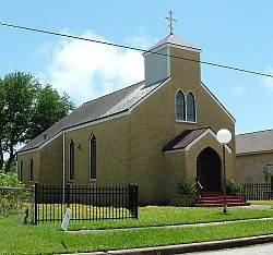 Saints Constantine and Helen Serbian Orthodox Church in Galveston.jpg