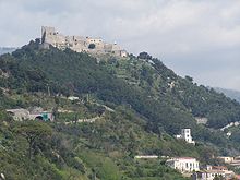 Ruinen des Castello di Arechi in Salerno