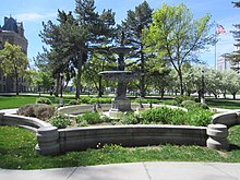 Fountain in Washington Square, April 2021 Salt Lake City, Utah (2021) - 205.jpg