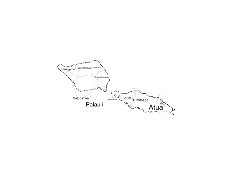 File:Samoa's Districts with Names.png