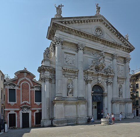 The San Stae church in Venice