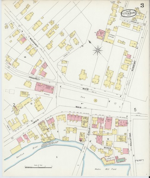 File:Sanborn Fire Insurance Map from Fitchburg, Worcester County, Massachusetts. LOC sanborn03728 003-3.tif