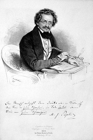 <span class="mw-page-title-main">Moritz Gottlieb Saphir</span> Austrian satirical writer and journalist