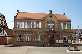 The town hall in Schleithal