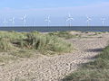 Wind farm seen from Great Yarmouth