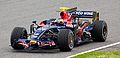 Toro Rosso STR3 of Sebastian Vettel