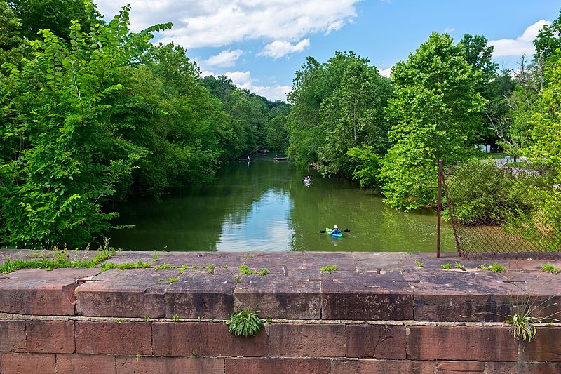 File:Seneca Creek as seen from the Seneca Aqueduct.jpg