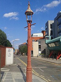 Sewer Gas Lamp, Leavy Greave Road.JPG