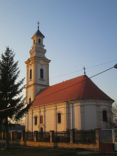 Sibač Village in Vojvodina, Serbia