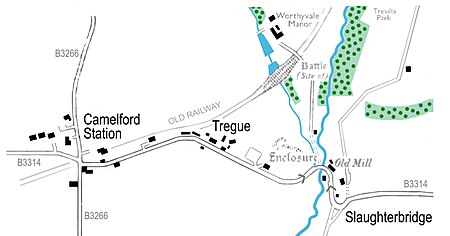 SketchMapOfSlaughterbridgeCornwallUk