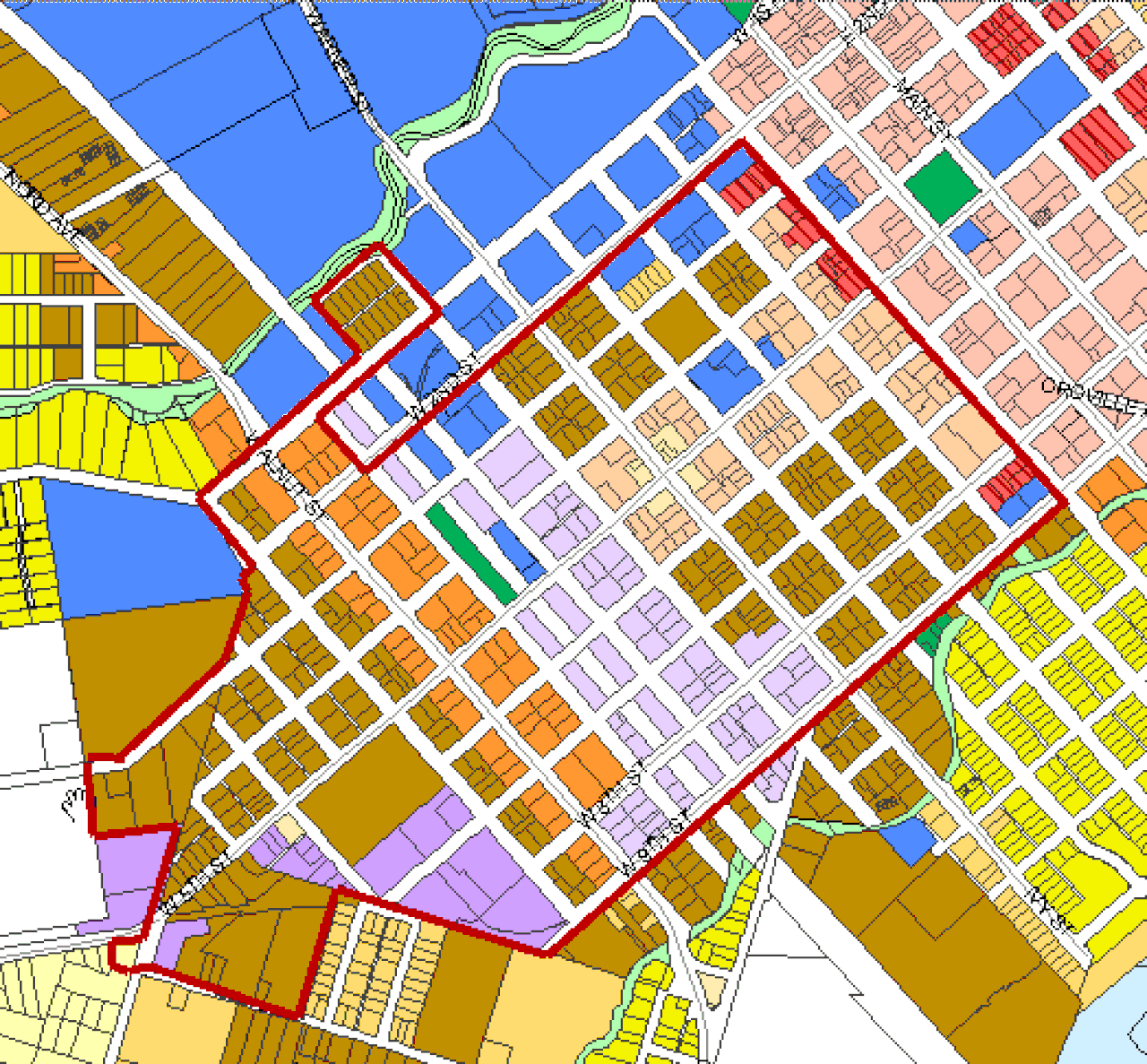 Южное соседство. Urban zoning.