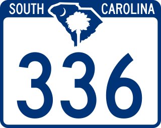 <span class="mw-page-title-main">South Carolina Highway 336</span> State highway in South Carolina