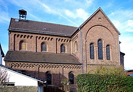 Turmlose Pfarrkirche St. Rochus in Strempt