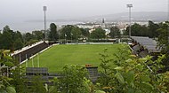 O estádio de futebol Stadsparksvallen